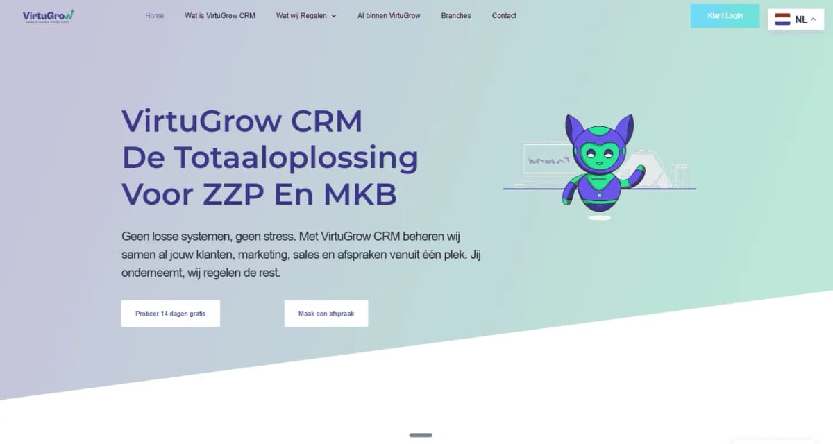 VirtuGrow screenshot