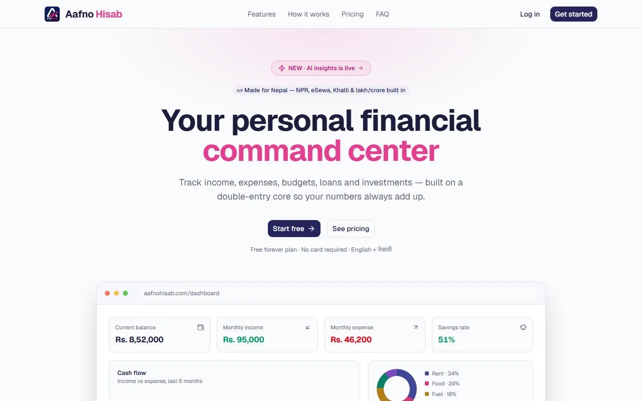 Aafno Hisab screenshot