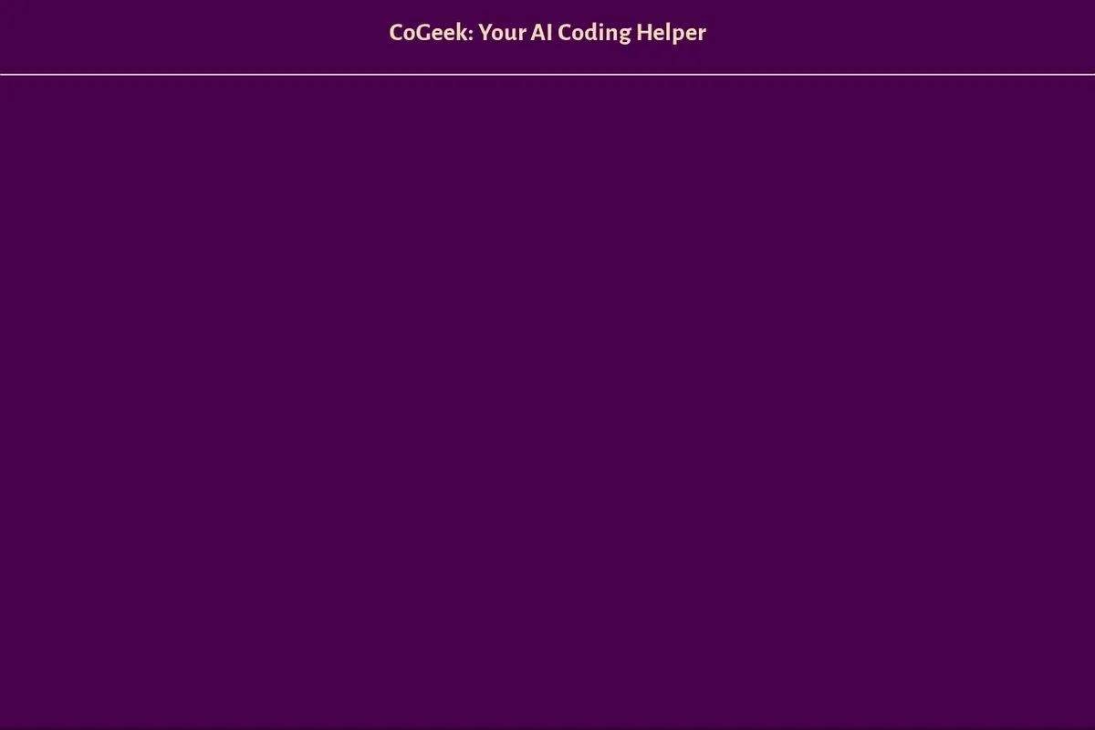 CoGeek screenshot